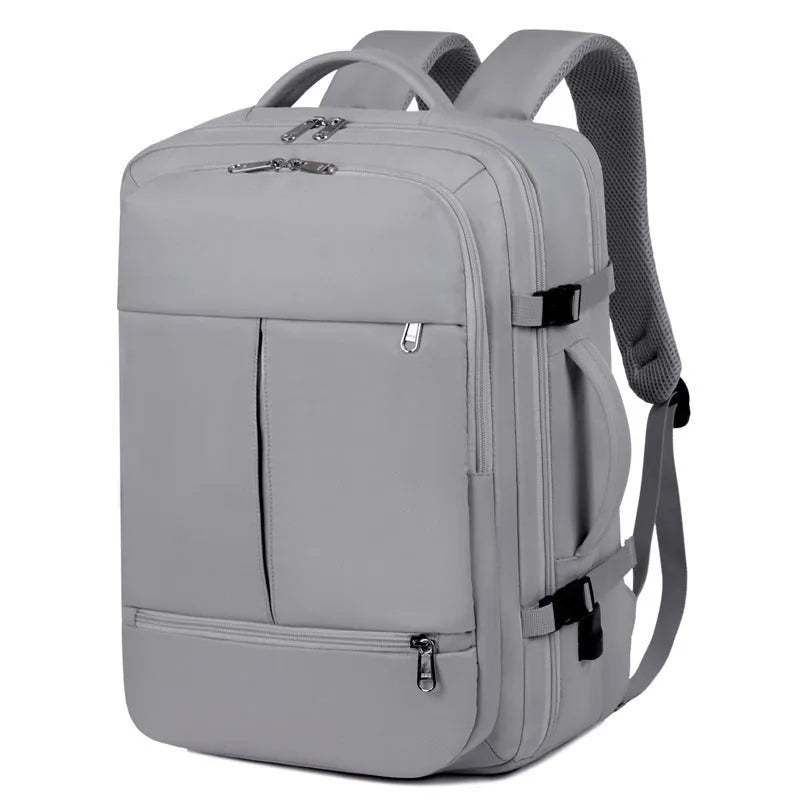 Large waterproof oxford cloth backpack with multiple pockets for 15.6 inch computers and business travel