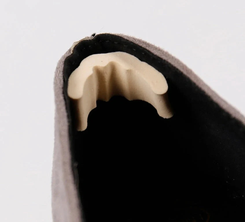 Soft Anti-Slip Toe Pads for High Heels in Black and Beige
