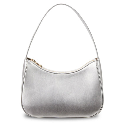Retro waterproof shoulder bag in synthetic PU leather available in multiple colours