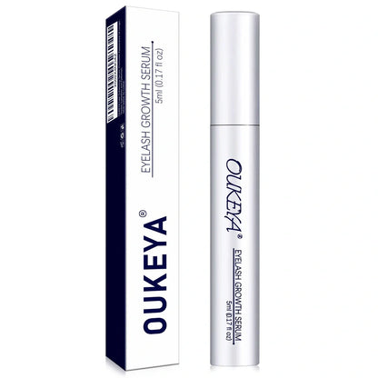 Silver packaged eyelash nutrient solution with 5ML growth essence for lash care