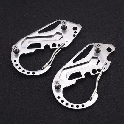 Durable outdoor key clip with bottle opener for adventurers