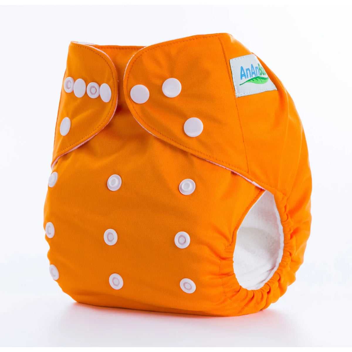 Solid colour leak-proof baby diaper pants with brushed cloth and bamboo charcoal lining, 36.5 x 32.5 cm