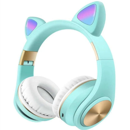 Cat Ear Bluetooth Headset in various colours with wireless connectivity