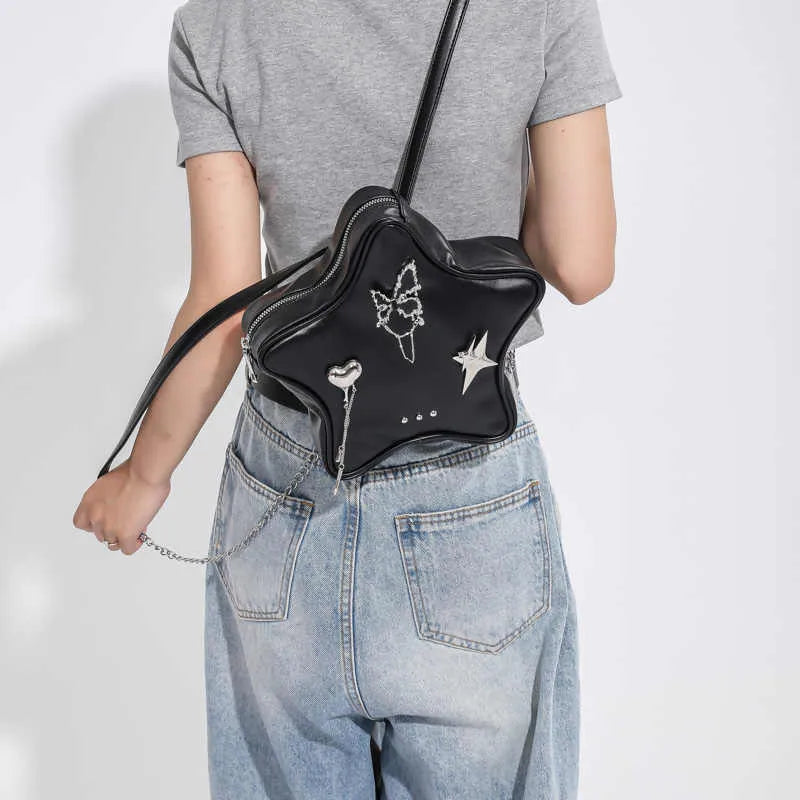 Soft PU leather women's mini backpack messenger bag shown in black, white, silver, and beige colours.