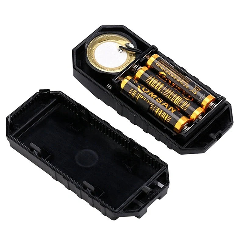 Electric vehicle remote alarm with black PC case and installation accessories