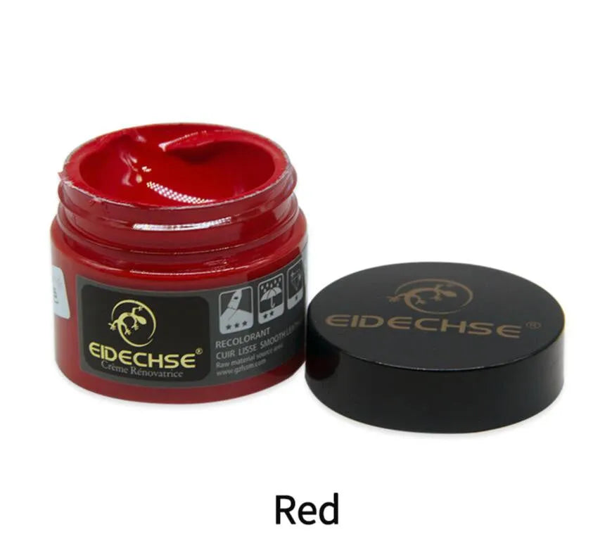 50ml leather repair cream colour restorer paste for car seats, sofas, shoes and wallets in multiple colours