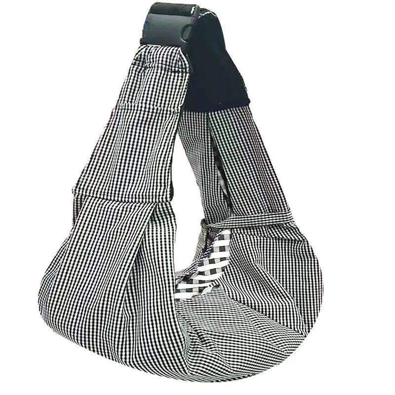 Soft polyester adjustable shoulder strap pet bag for small dogs up to 7.5kg in multiple colour options.