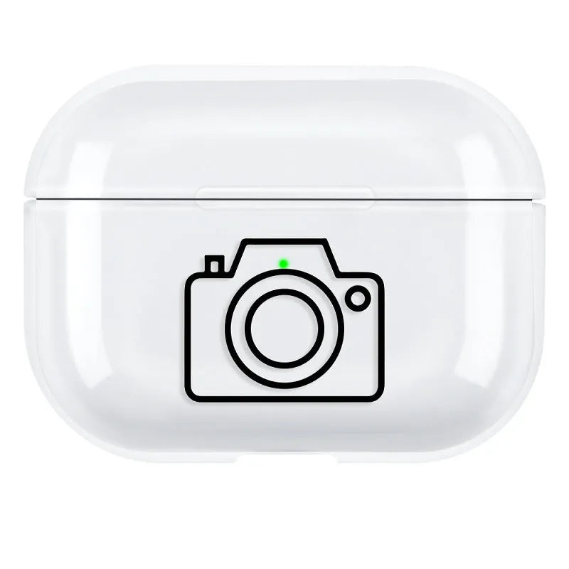 AirPods Pro 3 protective shell back cover case in solid colour options A through I