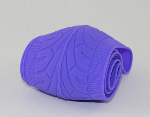 Anjiemei Silicone Steering Wheel Cover in various colours with crocodile pattern design