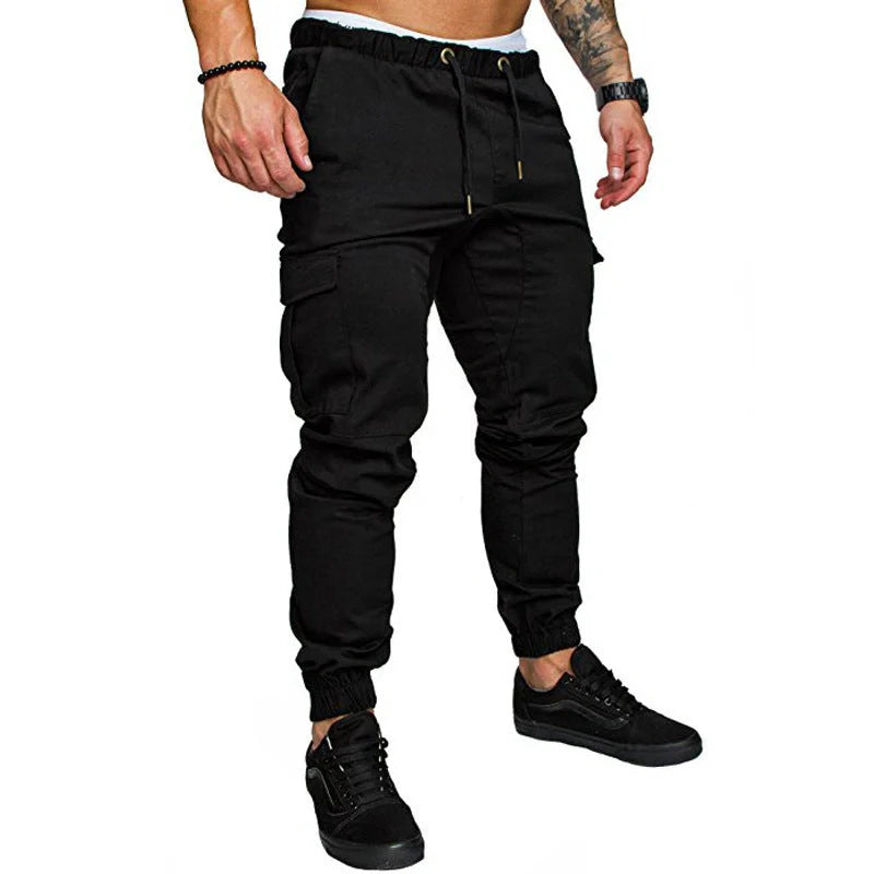 Men's stylish woven casual corset pants in various colours