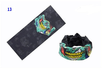 Versatile seamless outdoor turban for sports and fashion, windproof and breathable
