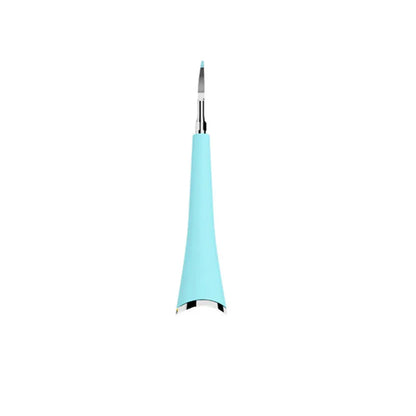 Pink and blue waterproof electric tooth scaler with 190mm handle for dental calculus removal