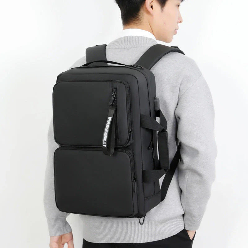 Premium Multifunctional Backpack - Large Capacity Business Laptop Bag for Commuting, Travel, and School