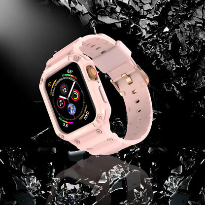 Soft TPU sports strap for Apple Watch Series 8 shown in multiple colour options