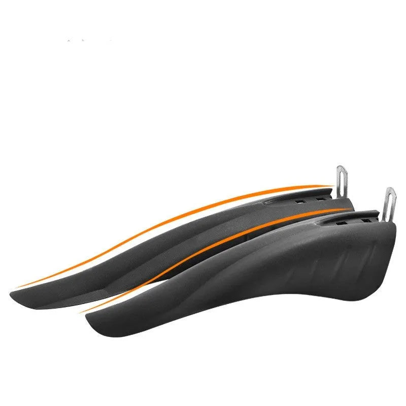 Children's bicycle rear wheel fender in plastic and resin for 12 to 22 inch bikes