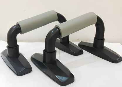 I-shaped push-up bracket with adjustable height settings showing 14 cm long foot platforms