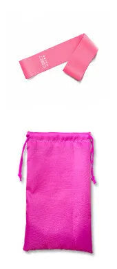 Resistance bands set made of 100% natural latex, five colours, 600mm x 50mm, for Pilates CrossFit fitness
