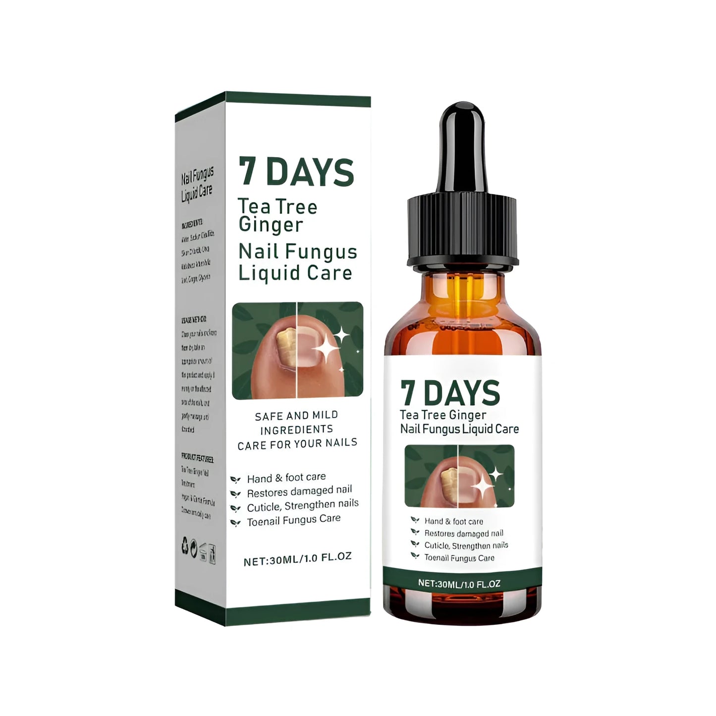 30ml bottle of nail growth liquid for extension maintenance and natural nail strengthening