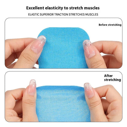 Pre-slitting elastic kinesiology tape bandage for ankle and calf support in four colours