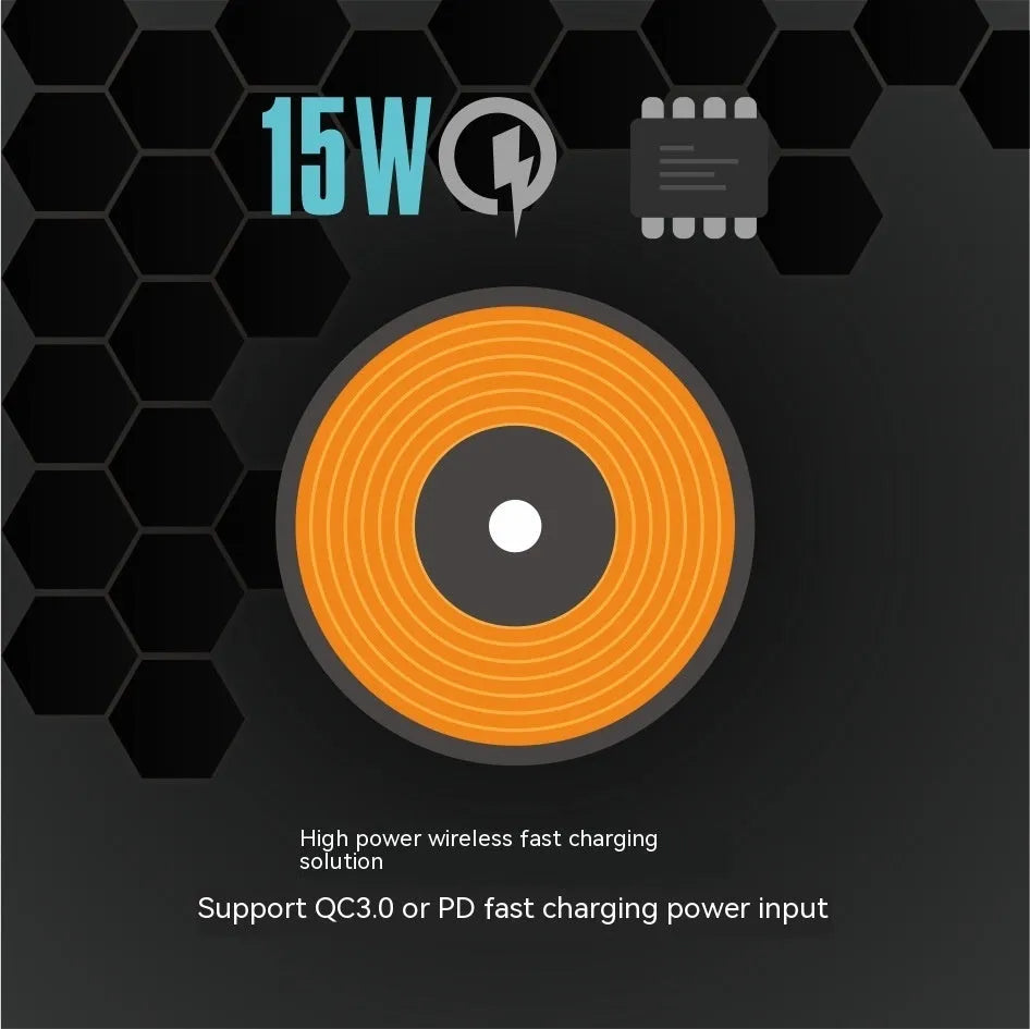 Black gaming mouse mat with TYPC interface luminous design measuring 300x800mm
