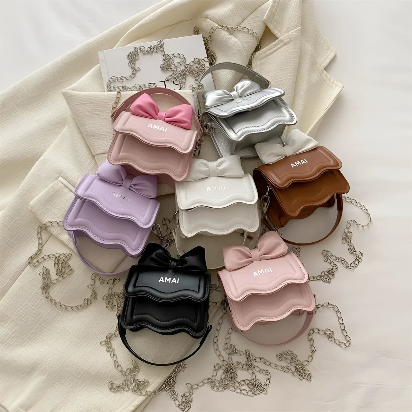 Mini crossbody women's bag in seven colour options with single shoulder strap