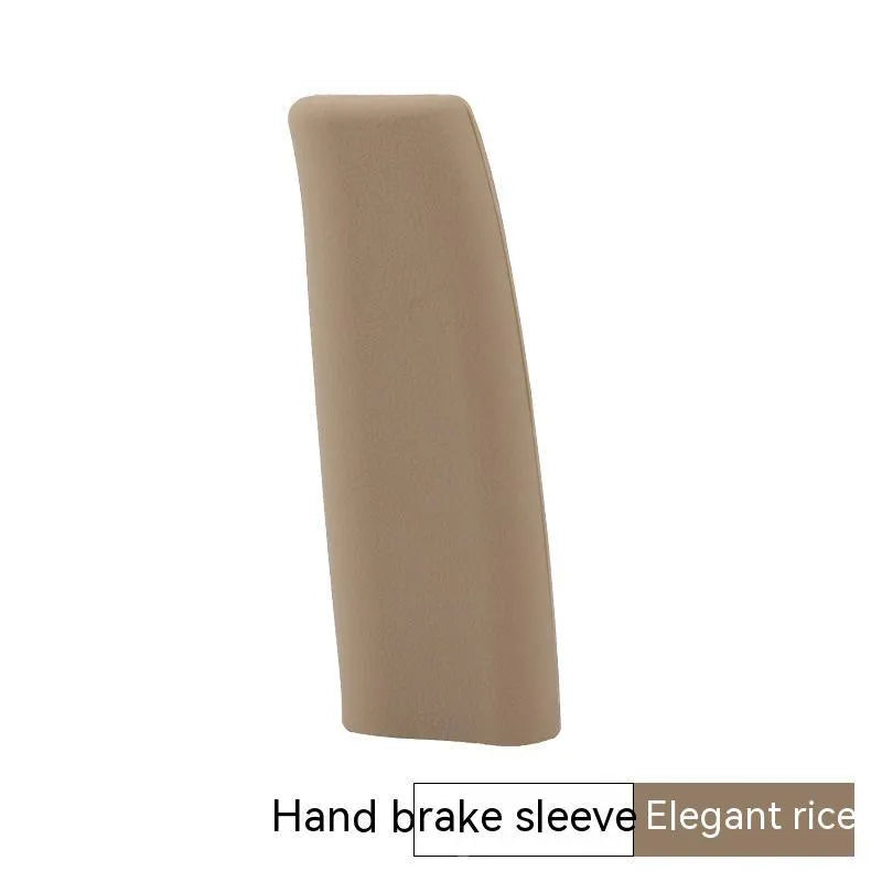 Universal silicone handbrake sleeve in five colour options for manual and automatic vehicles
