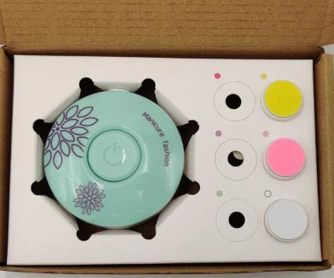 Baby Electric Nail Grinder with silent design and multiple grinding heads
