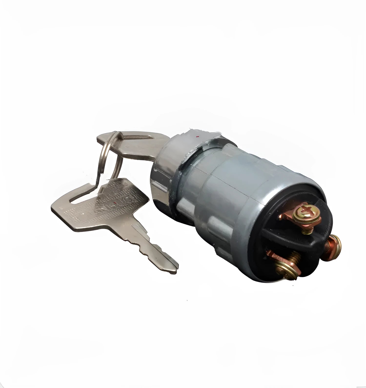 Pure copper car ignition switch with key for trucks and forklifts, JK423 model replacement