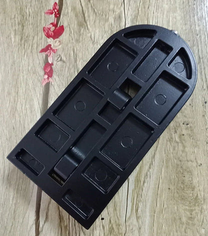 Automotive Roof Assist Pedal - Durable aluminum alloy construction with sleek black finish for easy one-handed roof access