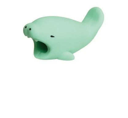 Animal-themed cable protector sleeve for Apple iPhone charging cables