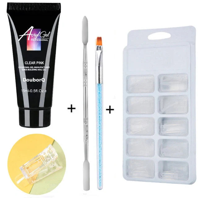 DIY Nail Polish Art Kit for creating professional manicures at home