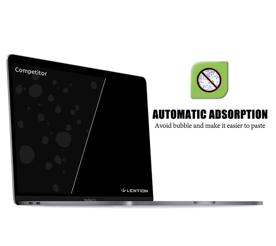 Matte screen protector film for MacBook Pro 13 inch 2016-2019 and MacBook Air 11.6 13.3, anti-scratch, 4 H