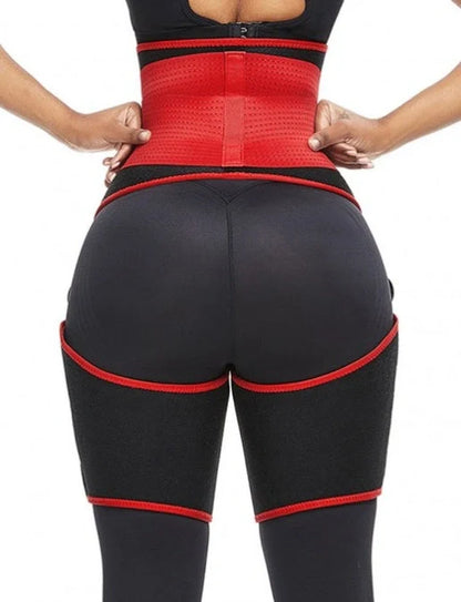Adjustable Sports Waist Belt in various colors for enhanced workout sweat