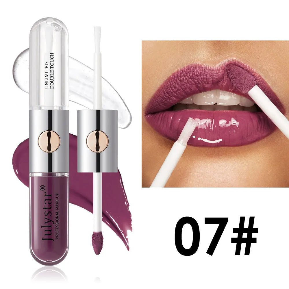 Women's lasting lip gloss in 6ml tube with nine shade options from 01Style to 09Style