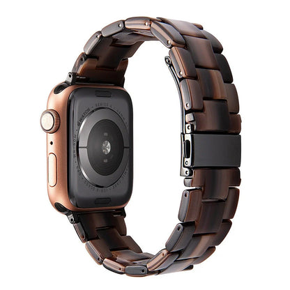 Apple Resin Slim Watch Band in multiple colours showing lightweight 35g construction and compatibility with Apple Watch