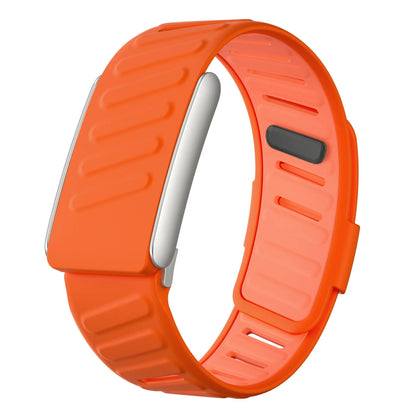 Whoop 50 One Peak MG replacement wristband in multiple colour options including black, green, orange and grey