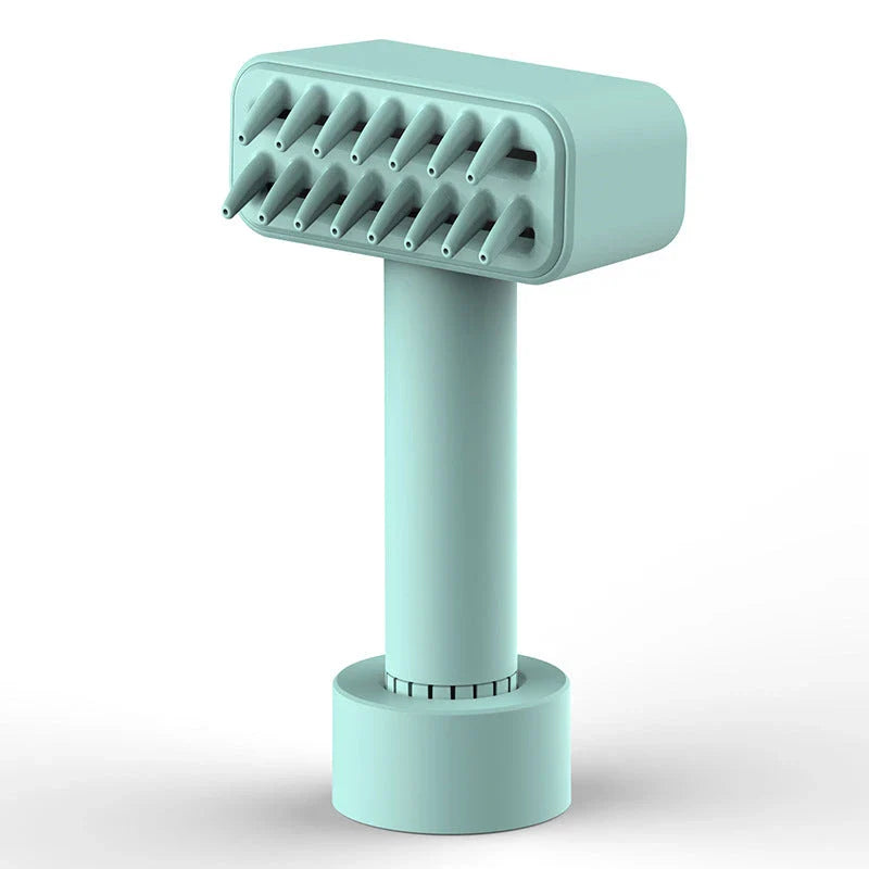 Wireless electric pet grooming comb with features to efficiently remove fleas, mites, and lint from your pet's coat