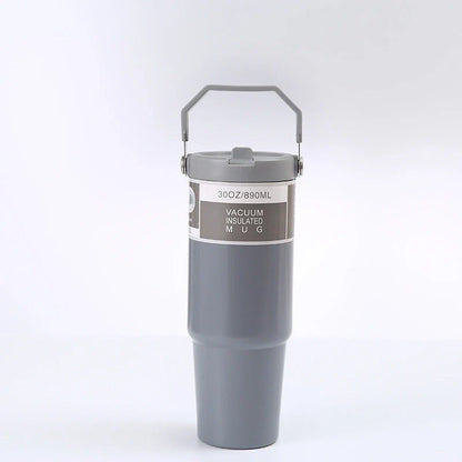 Premium stainless steel insulated tumbler with double-wall vacuum technology, available in multiple vibrant colors and sizes