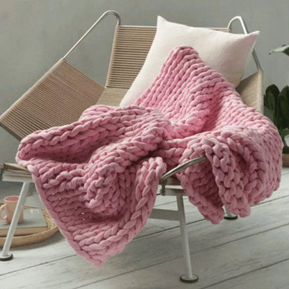 Hand-woven Gravity Weighted Blanket in solid colours for enhanced sleep and relaxation