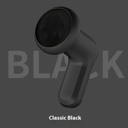 USB-powered electric massager in black colour for cervical spine, waist, back, and leg relief