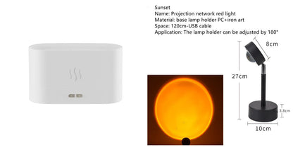 Black square ultrasonic aroma diffuser with flame light effect and mist output.