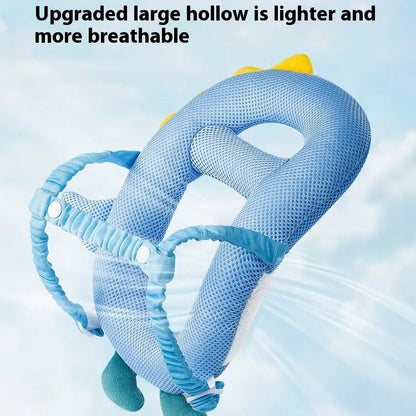 Cartoon anti-collision pillow for baby walking protection with knee pads