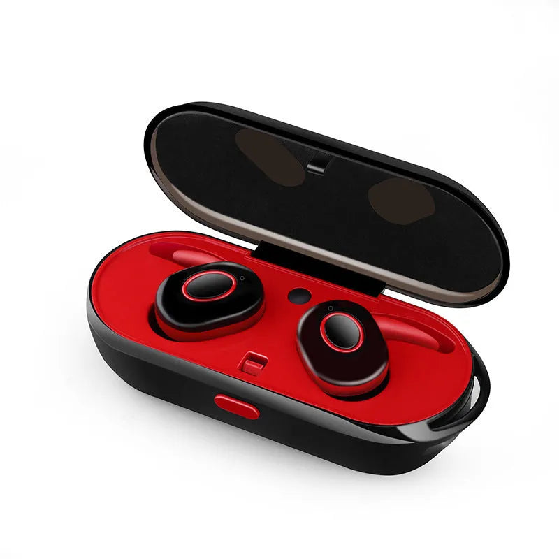 CSR Bluetooth wireless headset with noise reduction in black, green, red and white colours