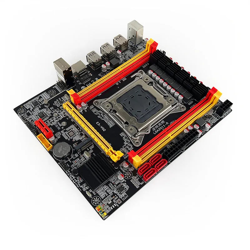 X79-VG2 desktop computer motherboard with LGA 2011 CPU socket and PCI Express slot