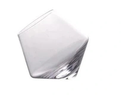 Crystal whiskey glass with wide belly design for enhanced aroma and flavour