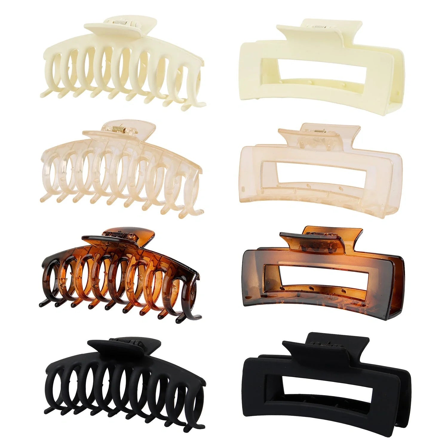 Candy-coloured ponytail clip hair accessory in assorted colours