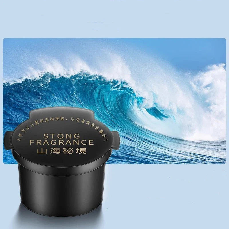 Stylish car air freshener diffuser with various fragrance options for a soothing driving experience