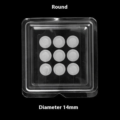 Soluble hyaluronic acid invisible microneedle acne patch sheet with 9 pieces in blister box