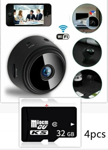 A9 Magnetic Suction Security Camera with HD 1080P and infrared night vision