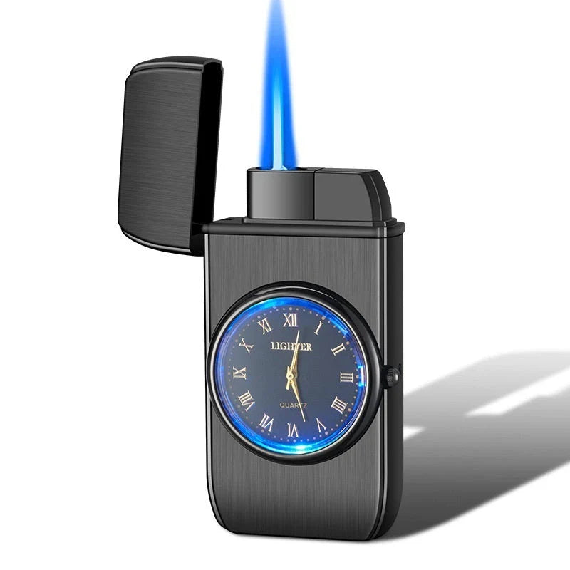 Multifunctional Lighter Watch with Sleek Design and Premium Materials